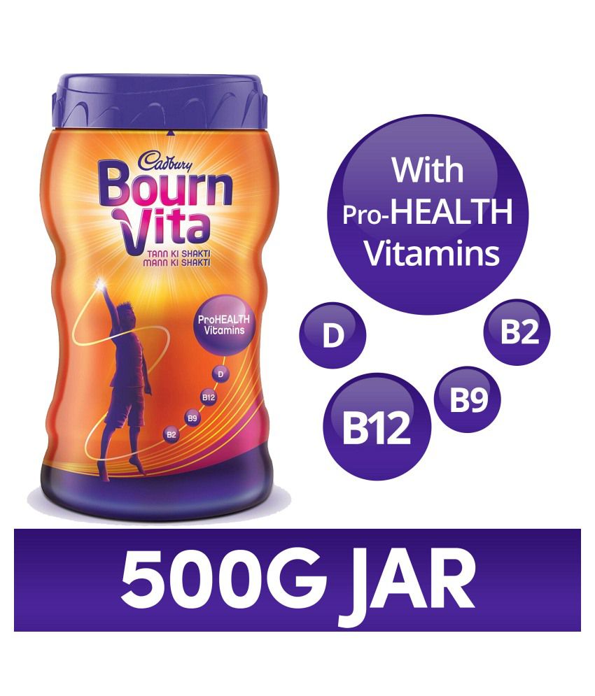 bournvita (500-g) jar pack