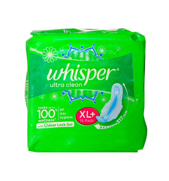 whisper  women (15-pads) green